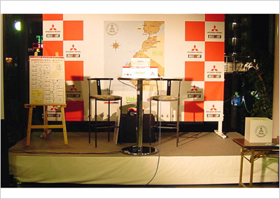 ステージ設営例1 AP-001